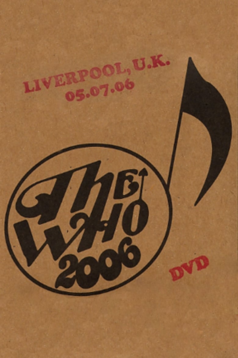 Poster of The Who: Liverpool 7/5/2006