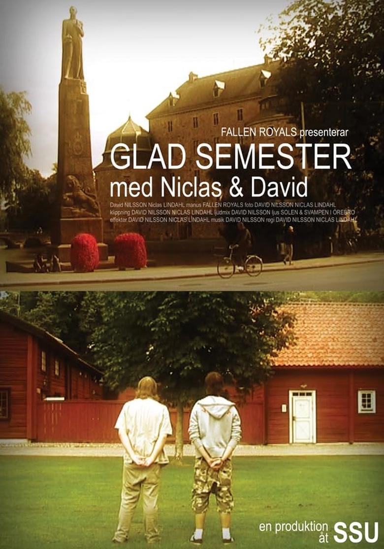 Poster of Glad semester med Niclas och David