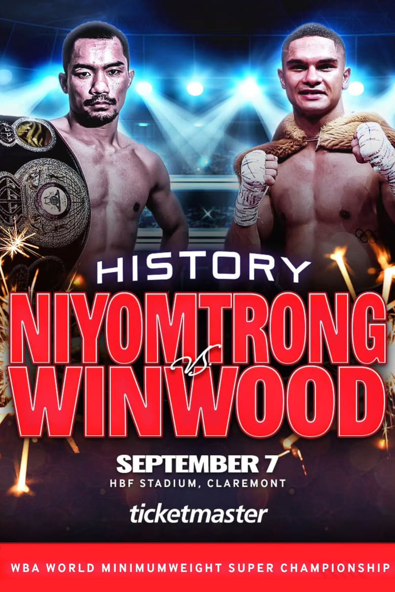 Poster of Thammanoon Niyomtrong vs. Alex Winwood