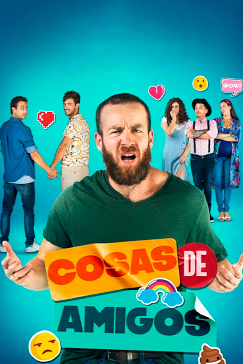 Poster of Cosas de amigos