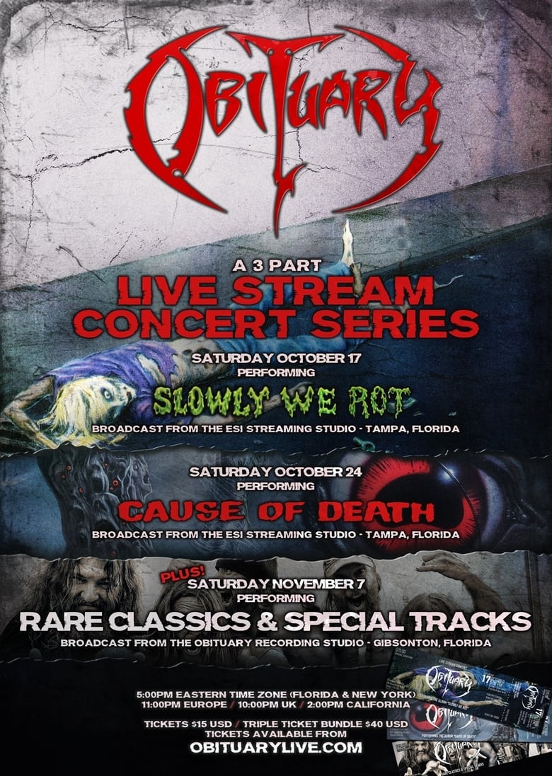 Poster of Obituary - Rare Classics & Special Tracks Live Stream