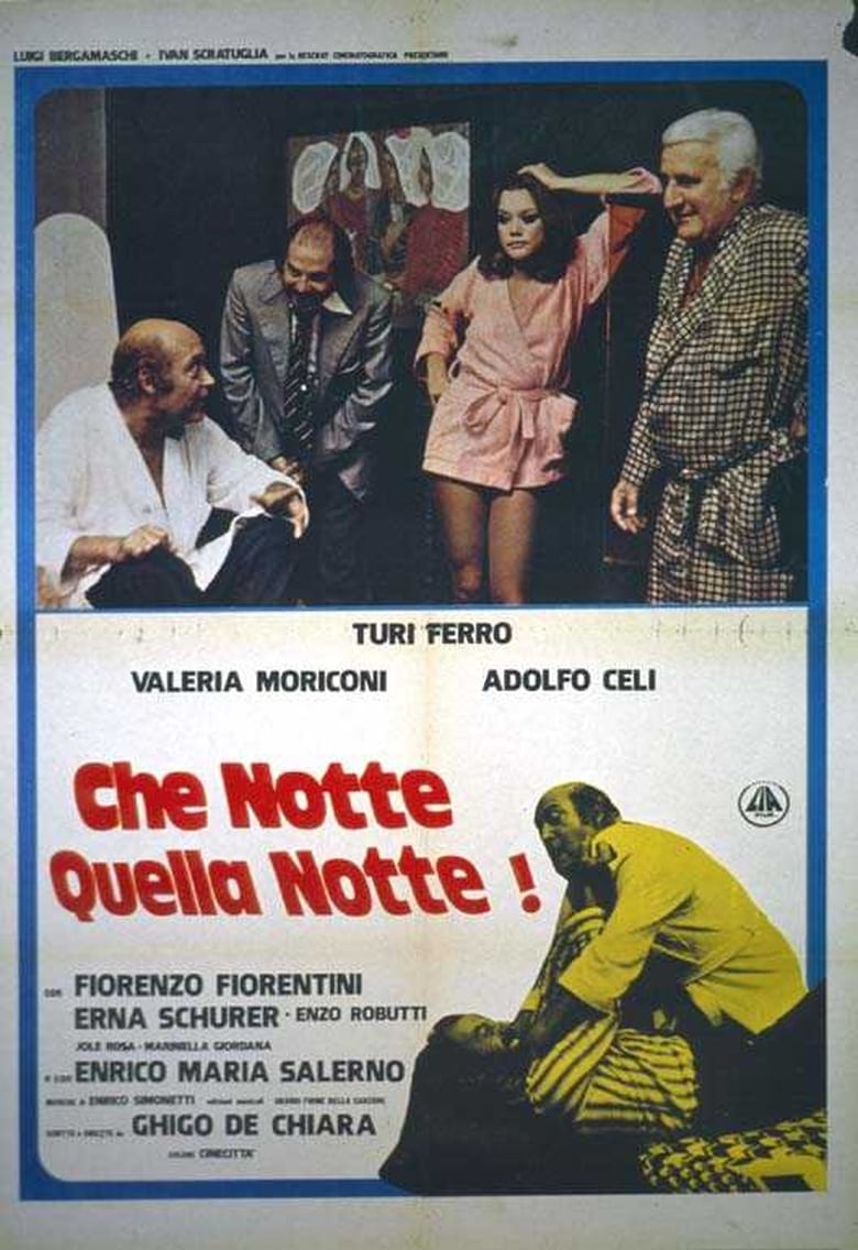 Poster of Che notte quella notte!