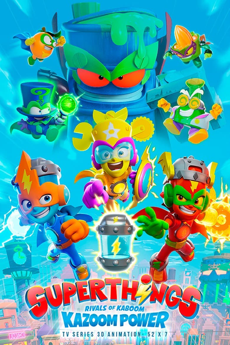 Poster of Superthings Rivals of Kaboom, Kazoom Power