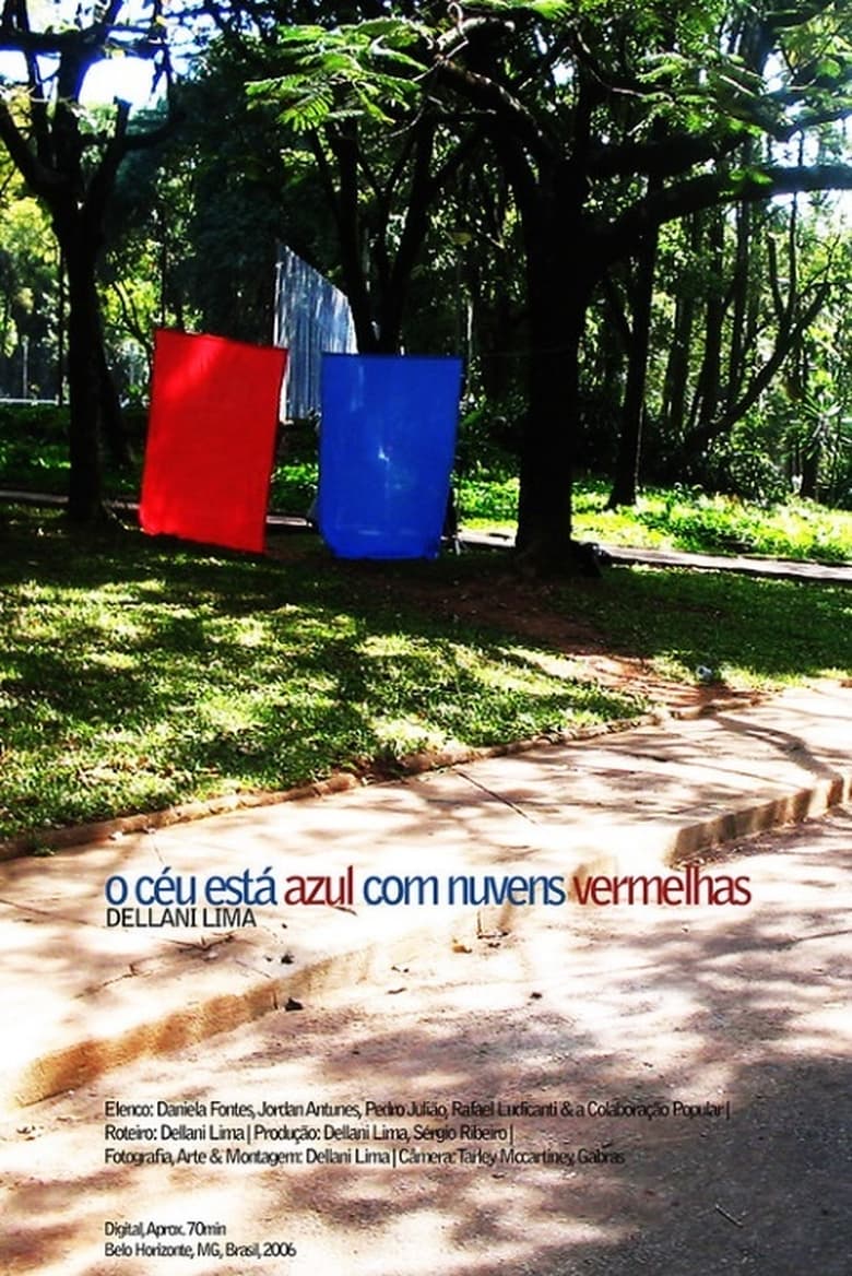 Poster of O Céu Está Azul Com Nuvens Vermelhas