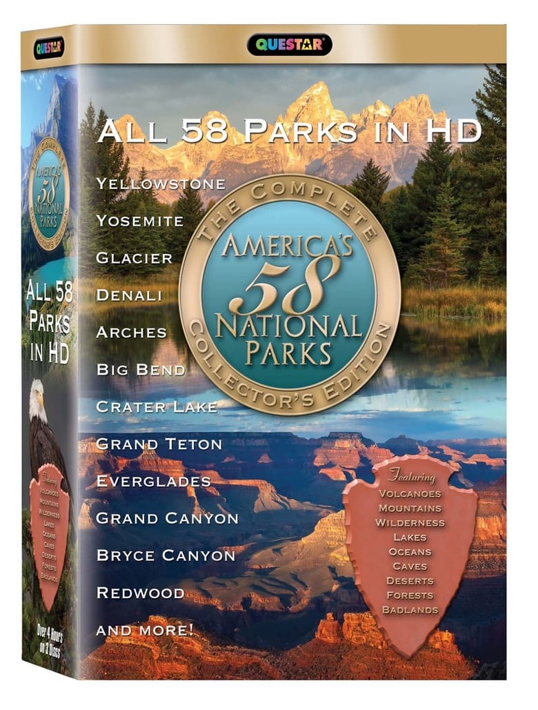 Poster of America's 58 National Parks