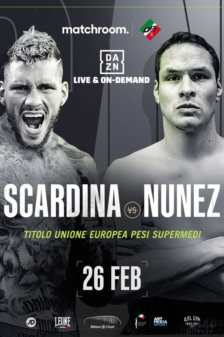 Poster of Daniele Scardina vs. Cesar Nunez