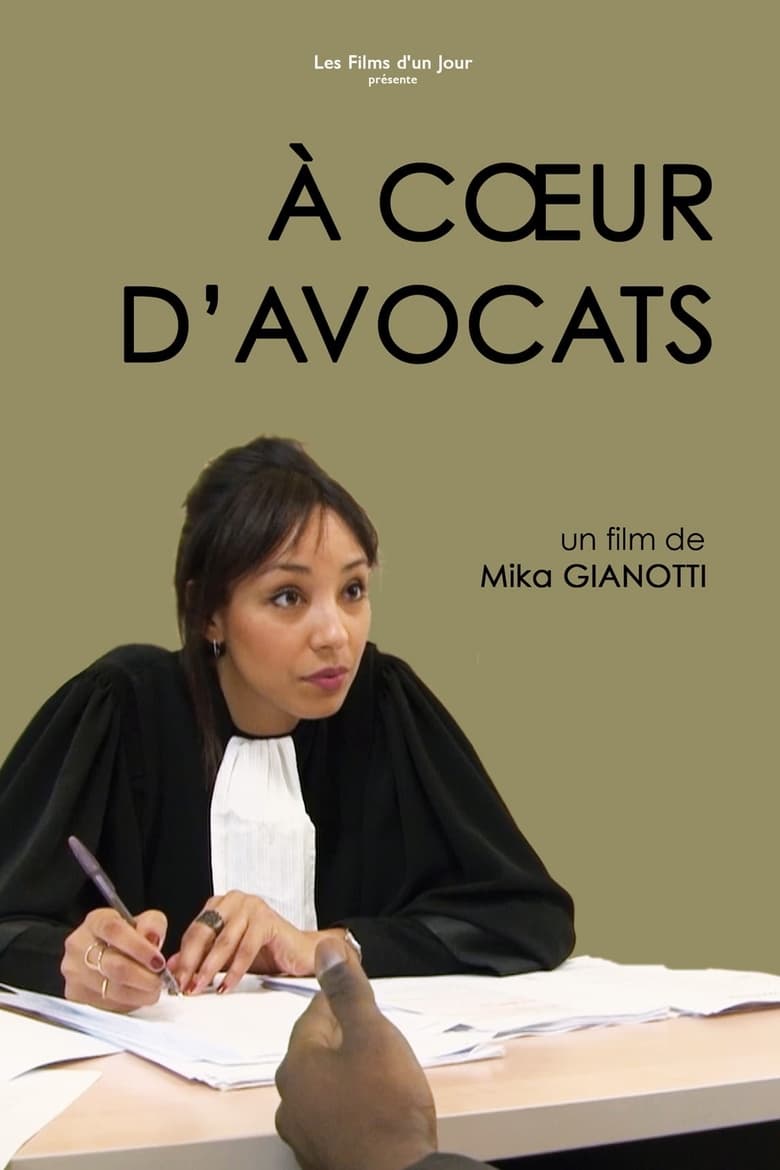 Poster of À cœur d'avocats