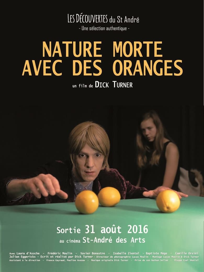 Poster of Nature morte avec des oranges