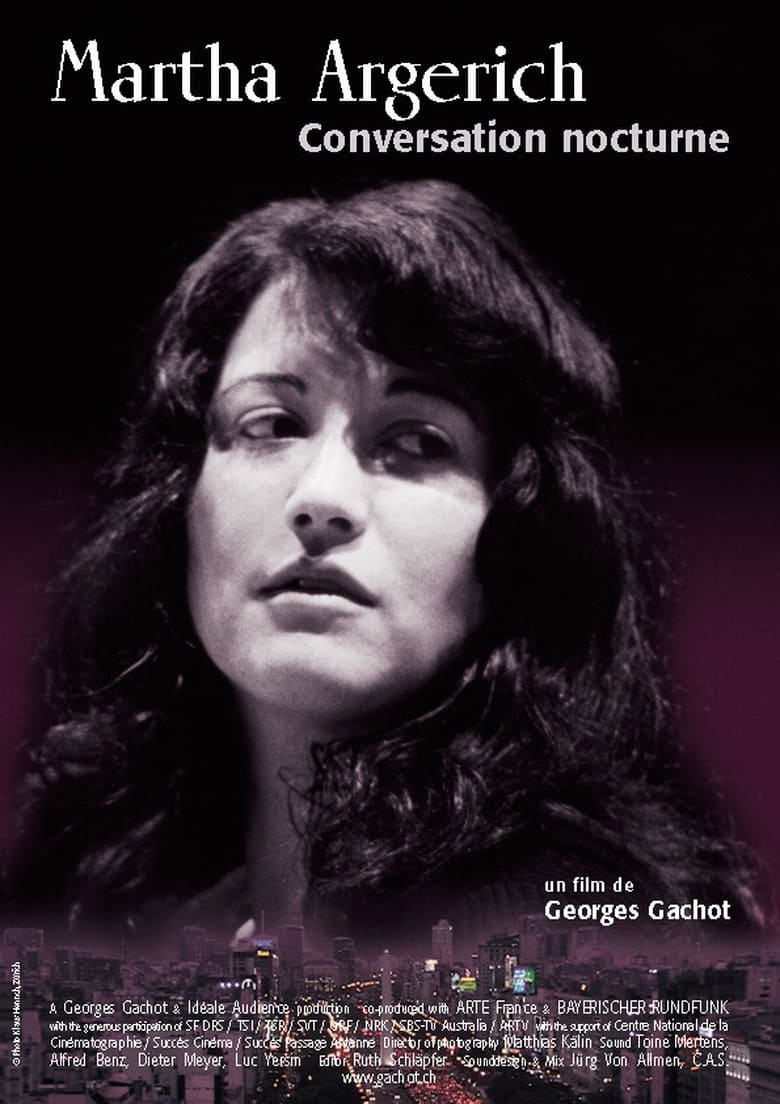 Poster of Martha Argerich Evening Talks