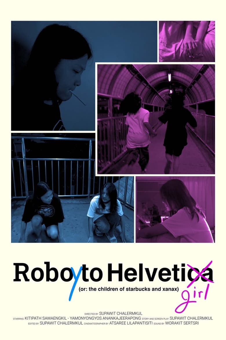 Poster of Roboyto Helvetigirl (or: the children of starbucks and xanax)