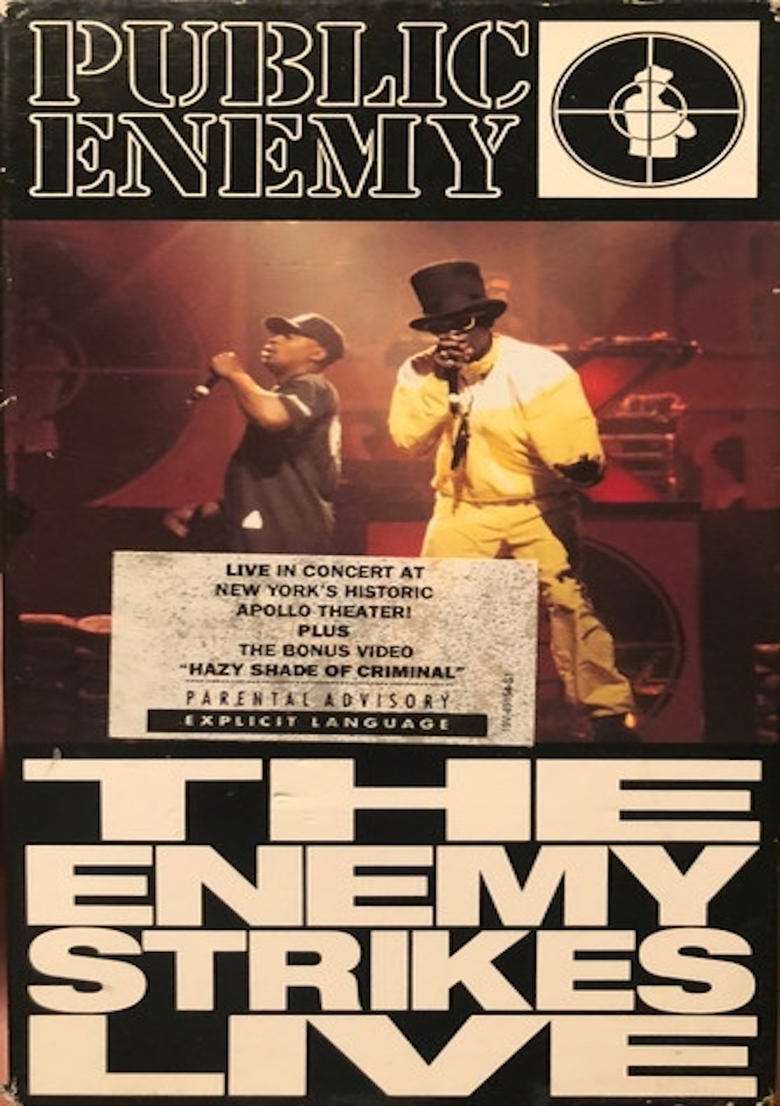 Poster of Public Enemy: The Enemy Strikes...Live