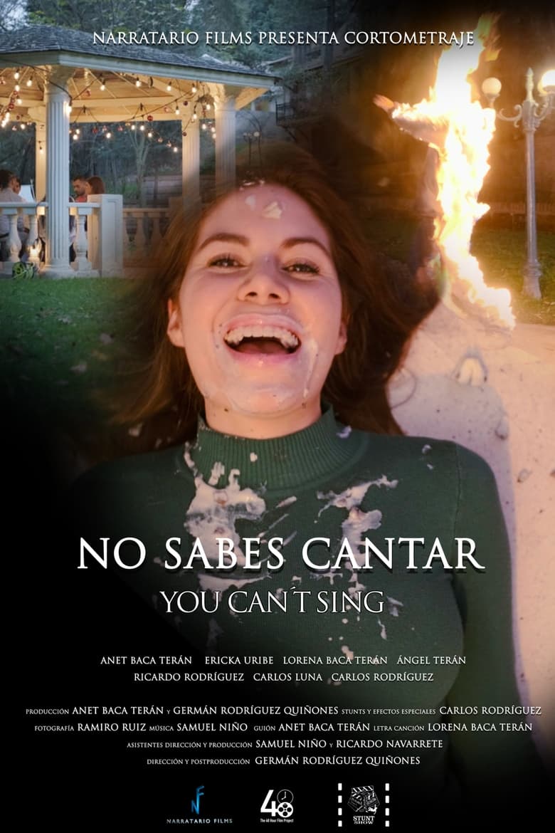 Poster of No Sabes Cantar