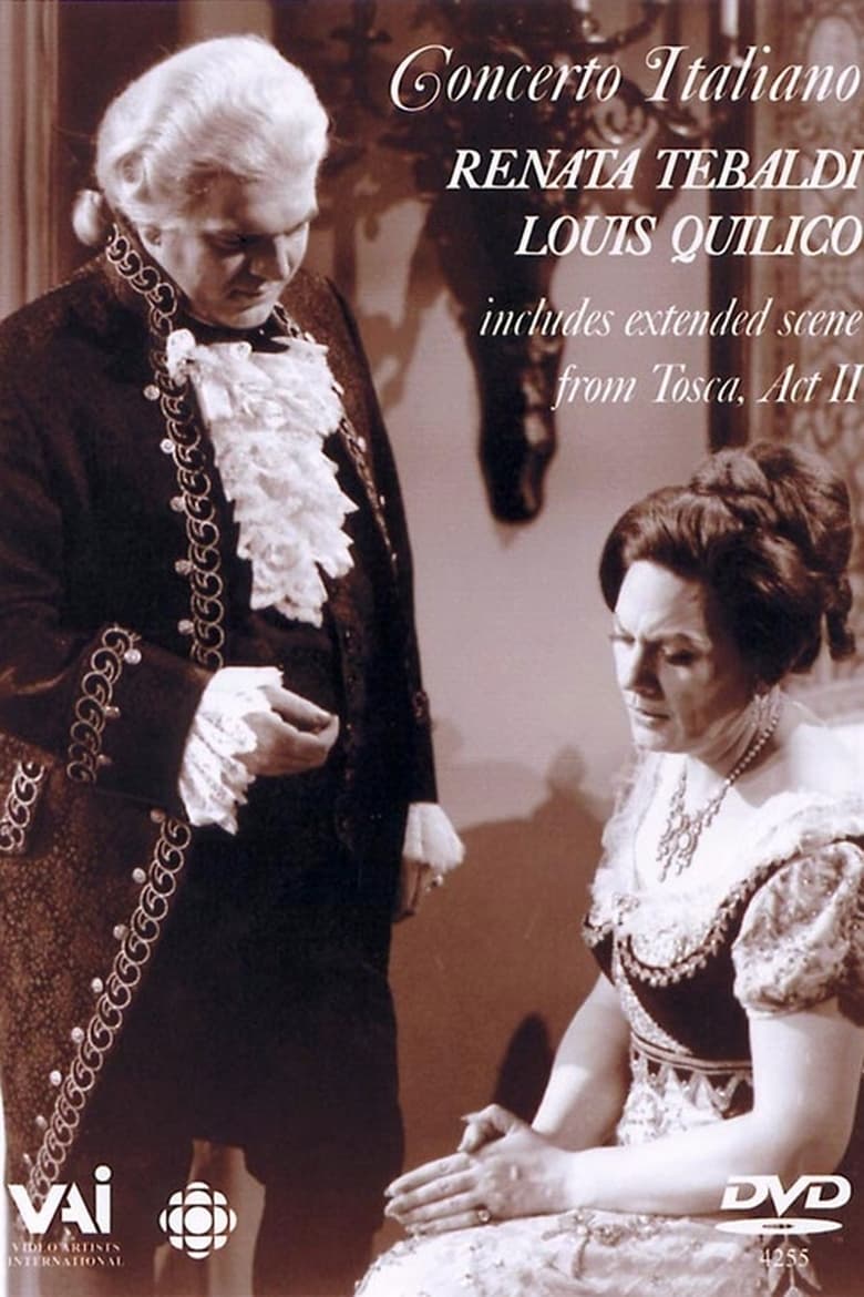 Poster of Renata Tebaldi & Louis Quilico: Concerto Italiano