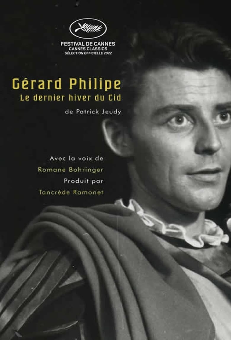 Poster of Gérard Philipe, le dernier hiver du Cid