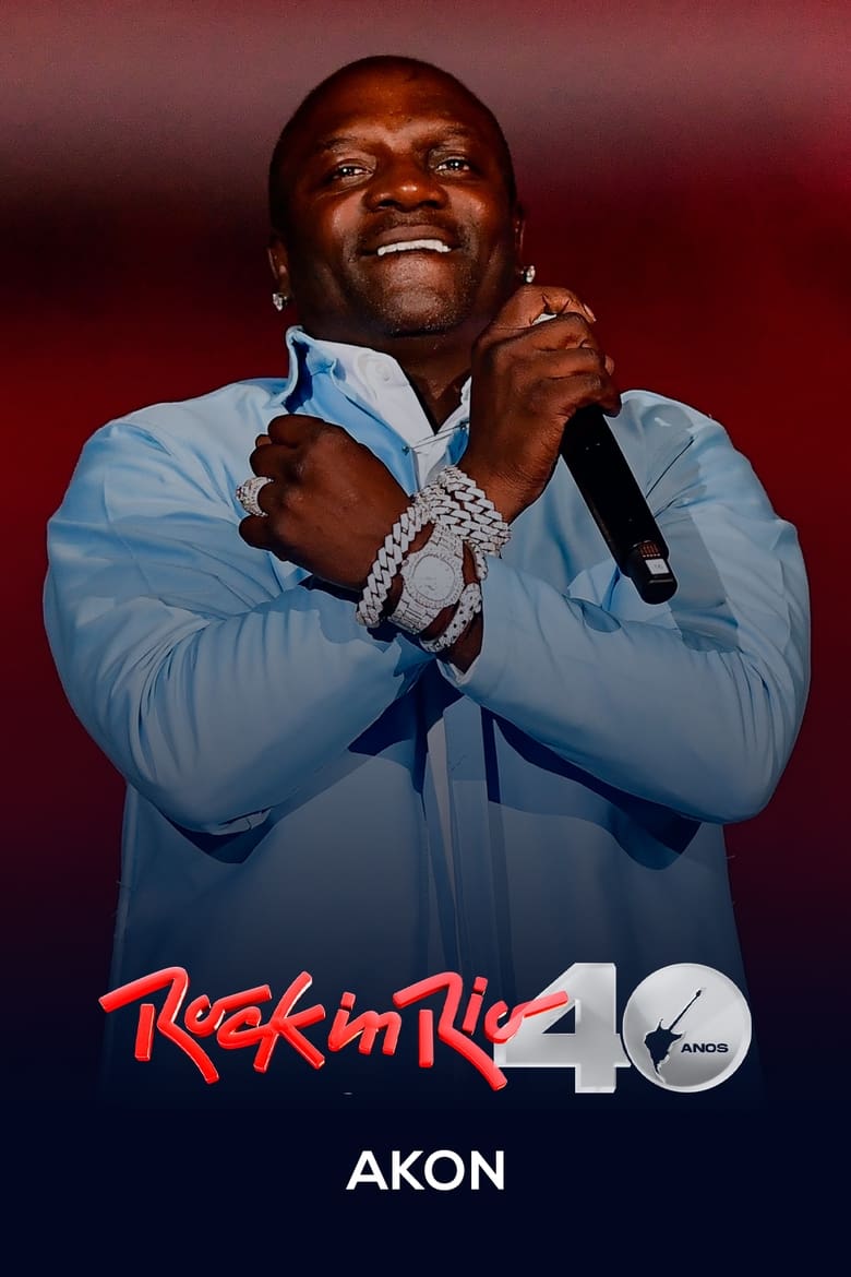 Poster of Akon: Rock in Rio 2024