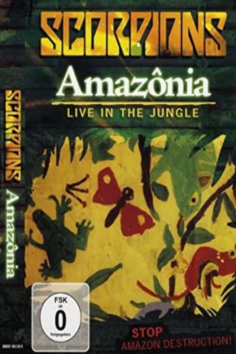 Poster of Scorpions - Amazonia Live in the Jungle