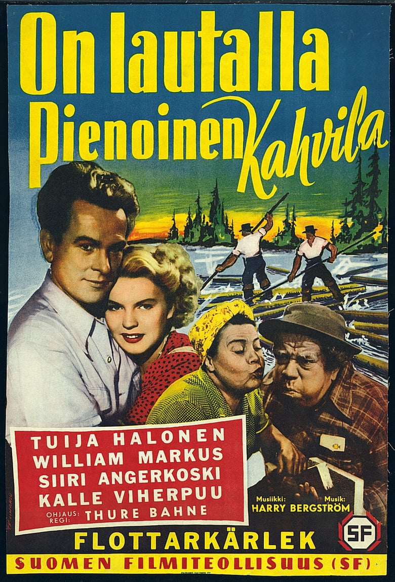 Poster of On lautalla pienoinen kahvila