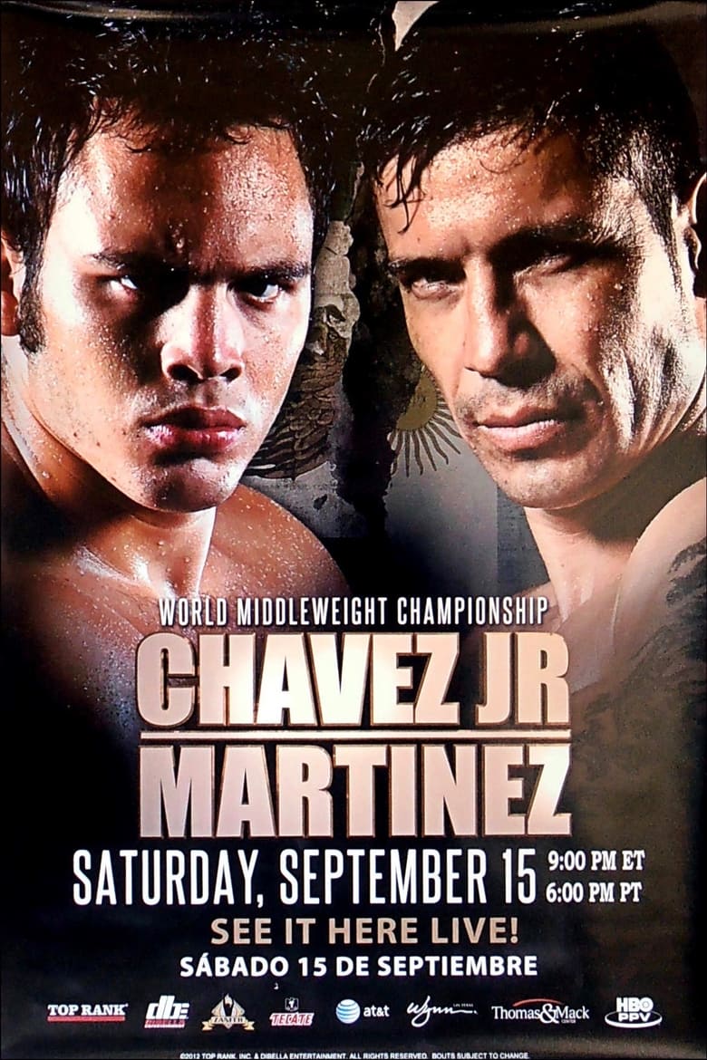 Poster of Julio Cesar Chavez Jr. vs. Sergio Martinez