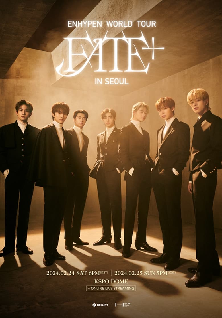 Poster of Enhypen World Tour 'Fate+' In Seoul