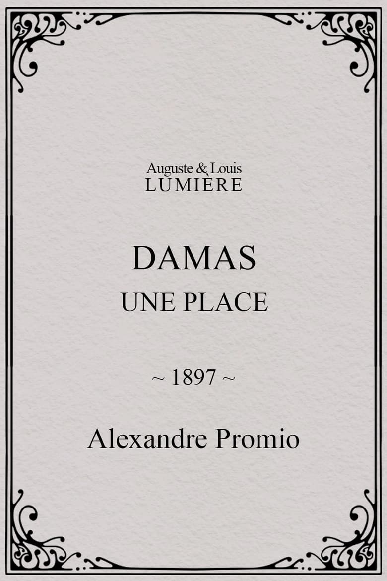 Poster of Damas, une place