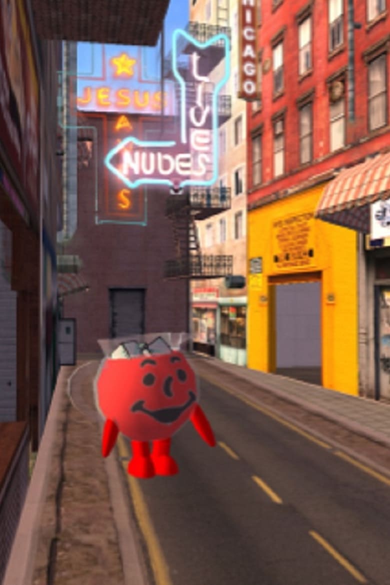 Poster of Kool-Aid Man in Second Life