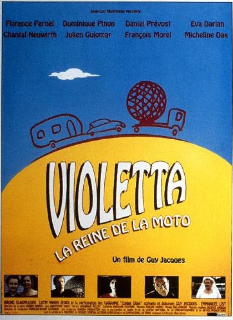 Poster of Violetta, the Motorcycle Queen