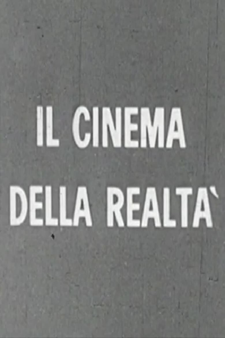 Poster of Cinema della realtà