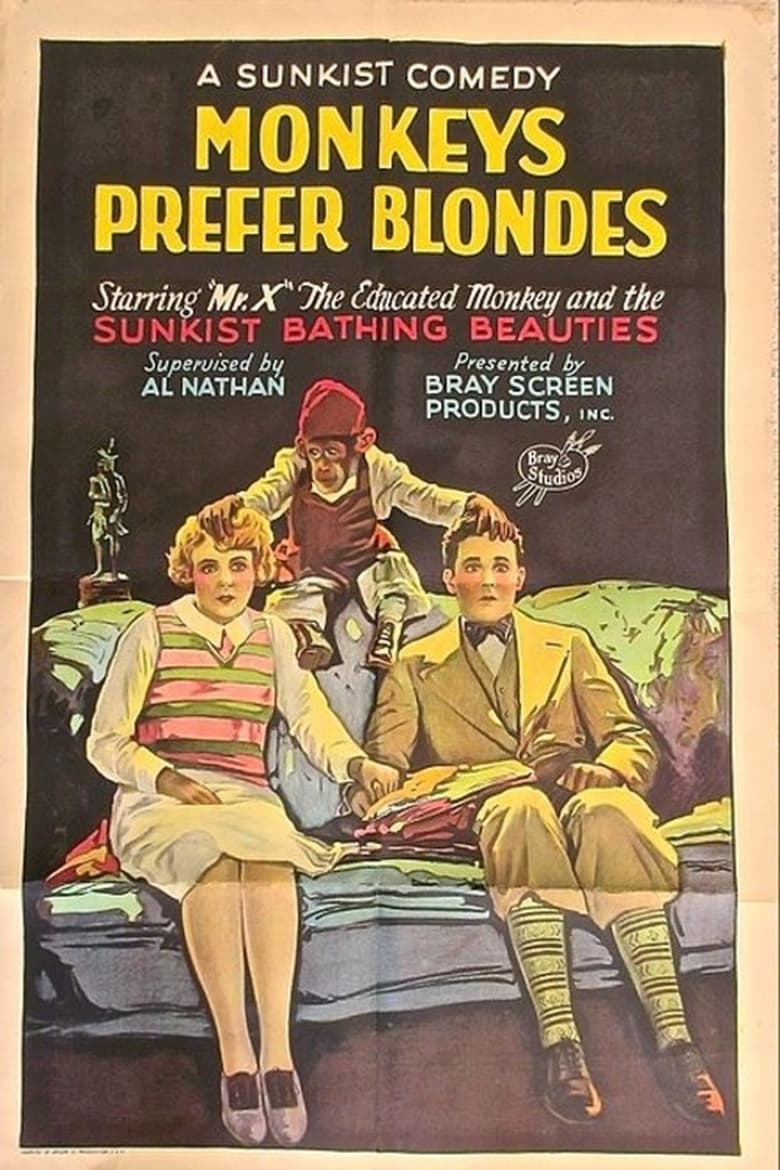 Poster of Monkeys Prefer Blondes