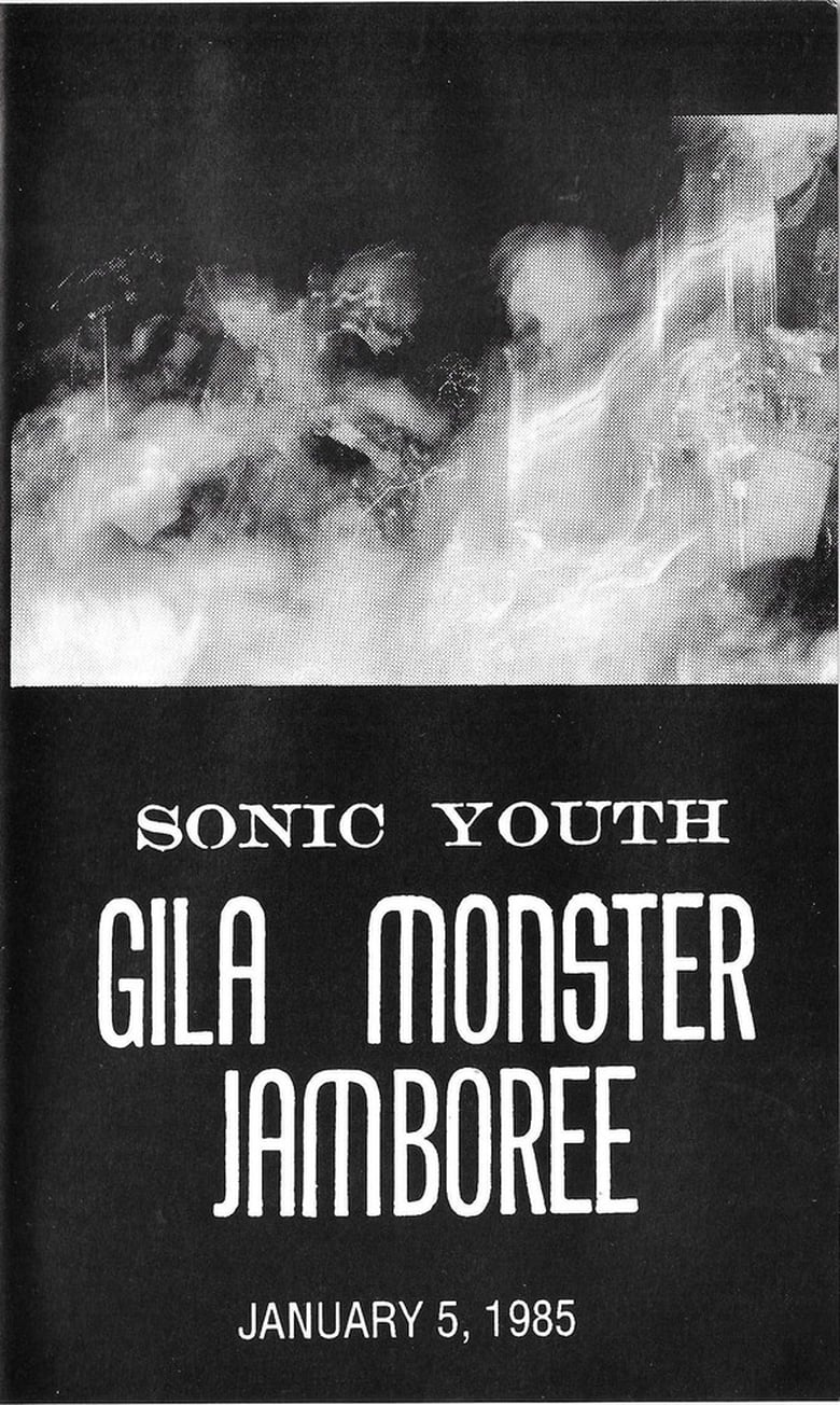 Poster of Sonic Youth - Gila Monster Jamboree - January 5, 1985