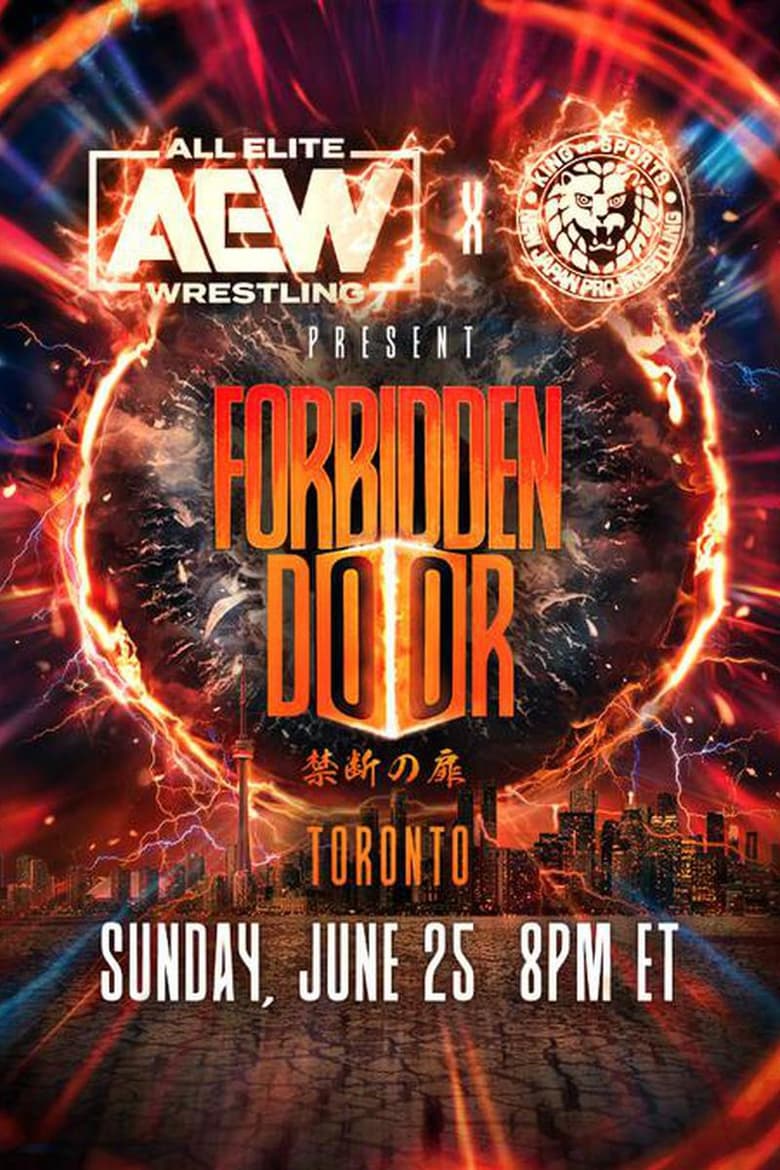 Poster of AEW x NJPW Present Forbidden Door