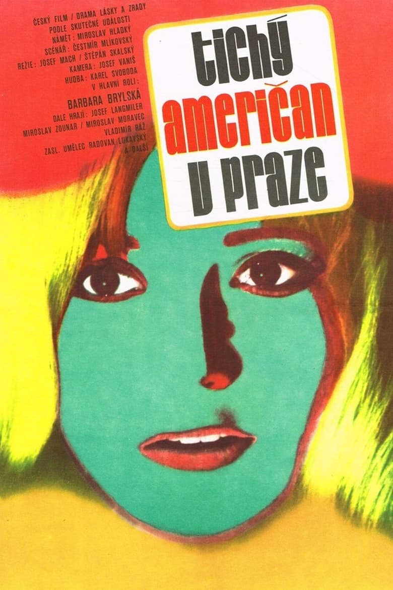 Poster of Tichý Američan v Praze