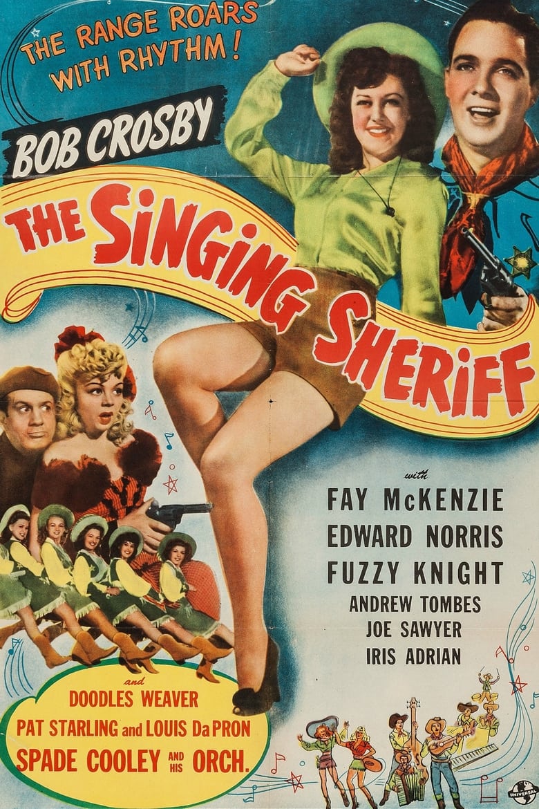 Poster of The Singing Sheriff