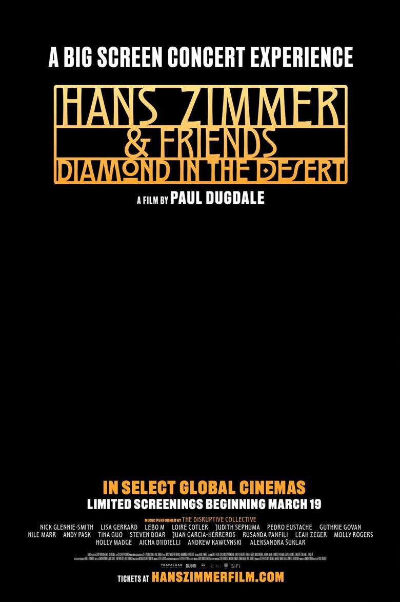 Poster of Hans Zimmer & Friends: Diamond in the Desert