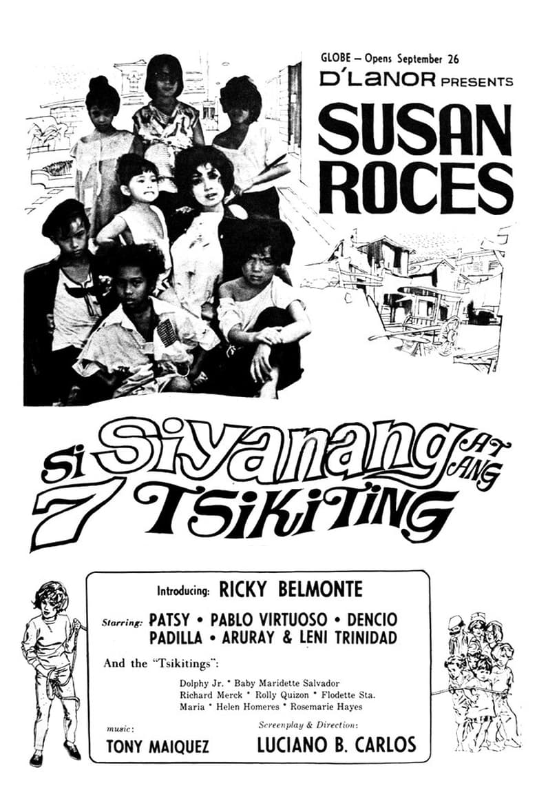 Poster of Si Siyanang at ang 7 Tsikiting