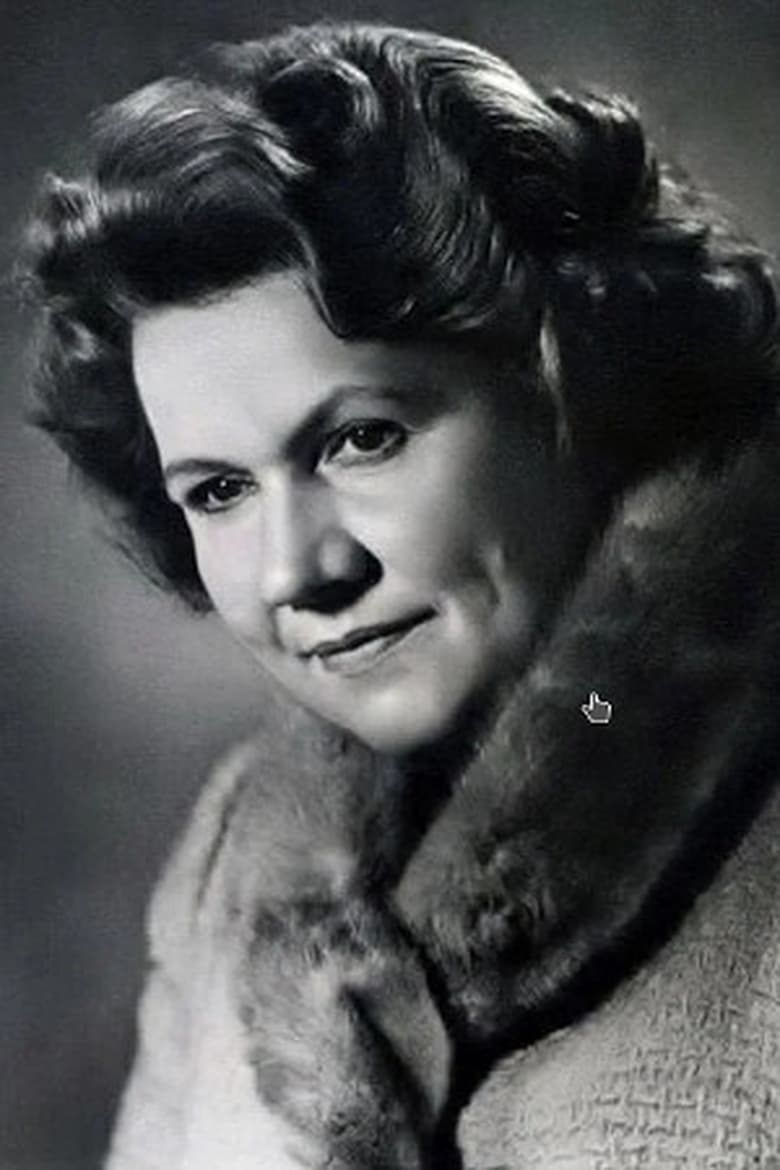 Portrait of Nina Sazonova