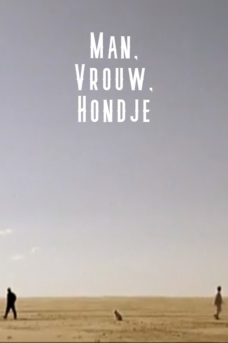 Poster of Man, vrouw, hondje