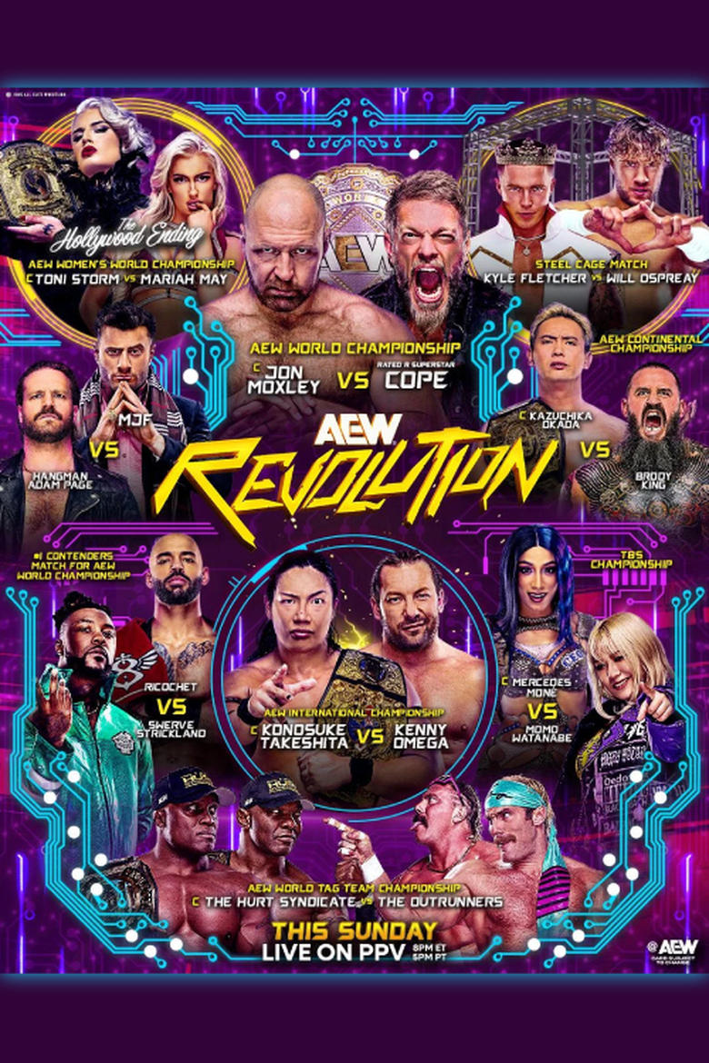 Poster of AEW Revolution