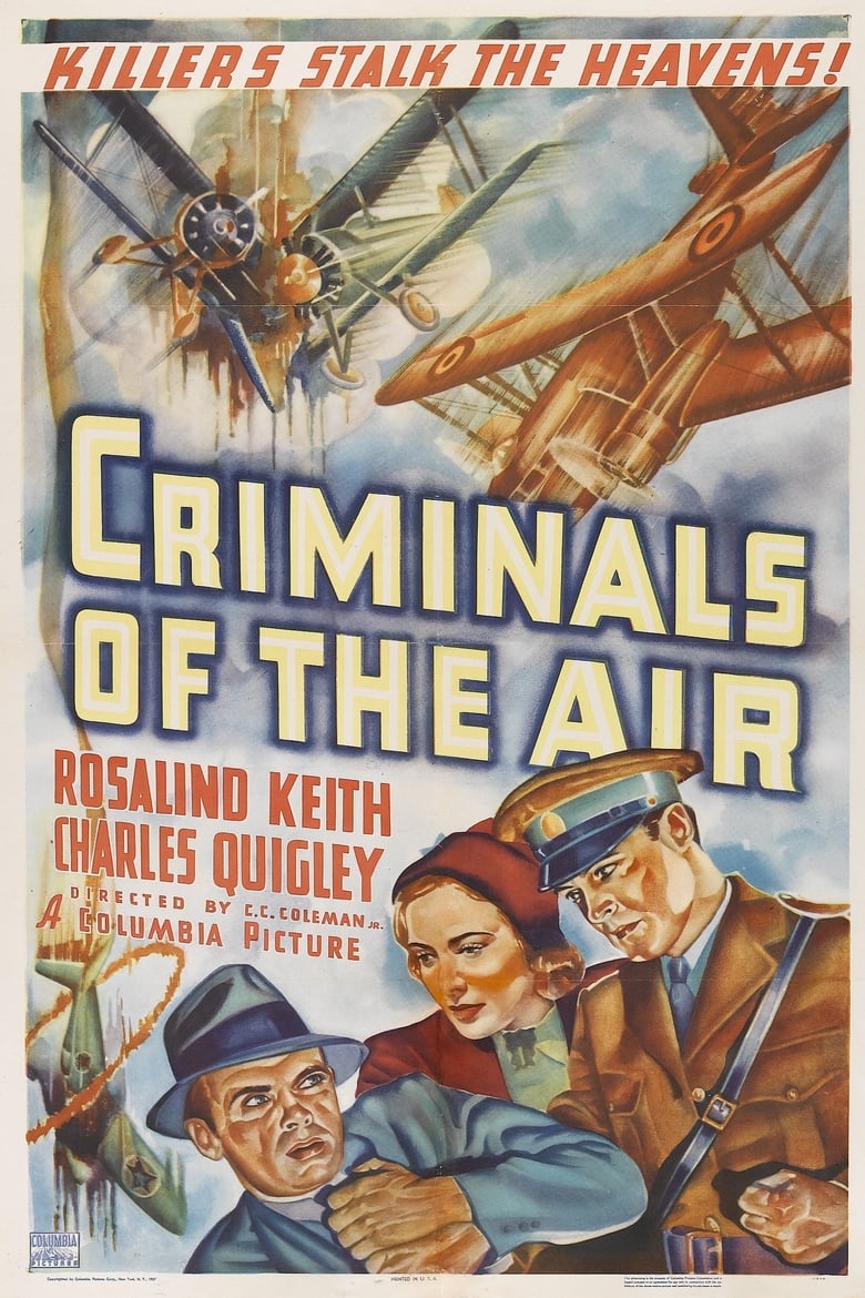 Poster of Criminals of the Air