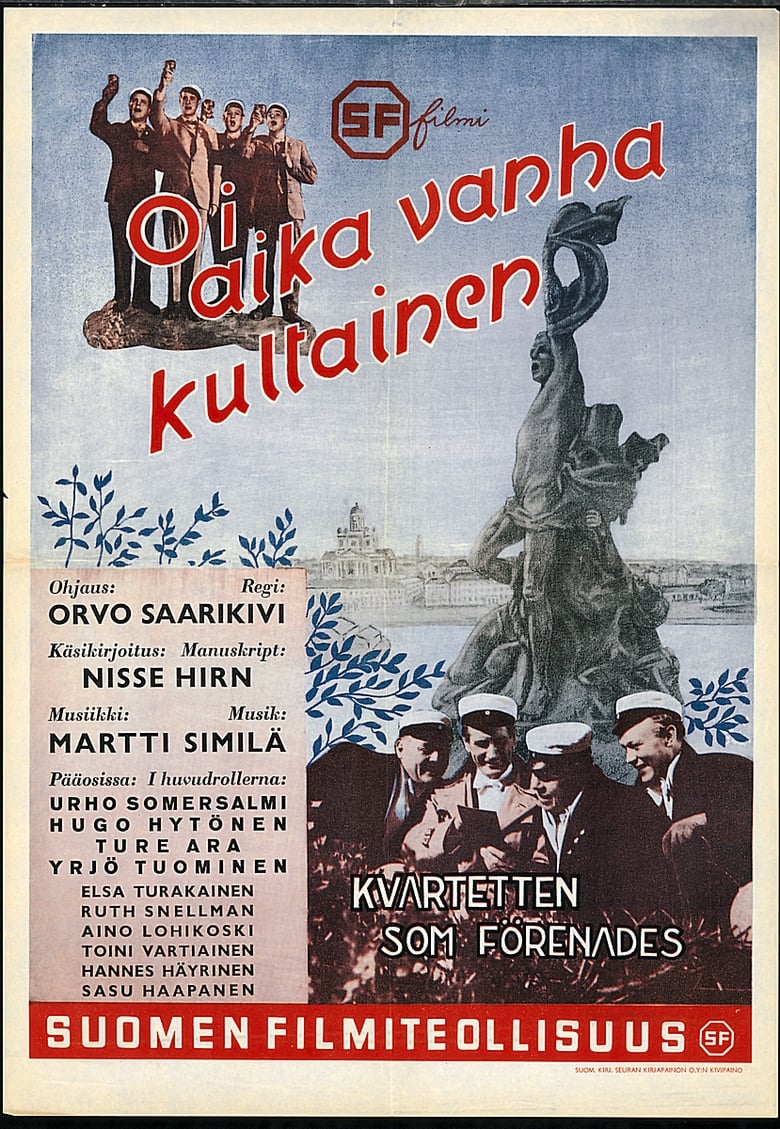 Poster of Oi, aika vanha, kultainen…!