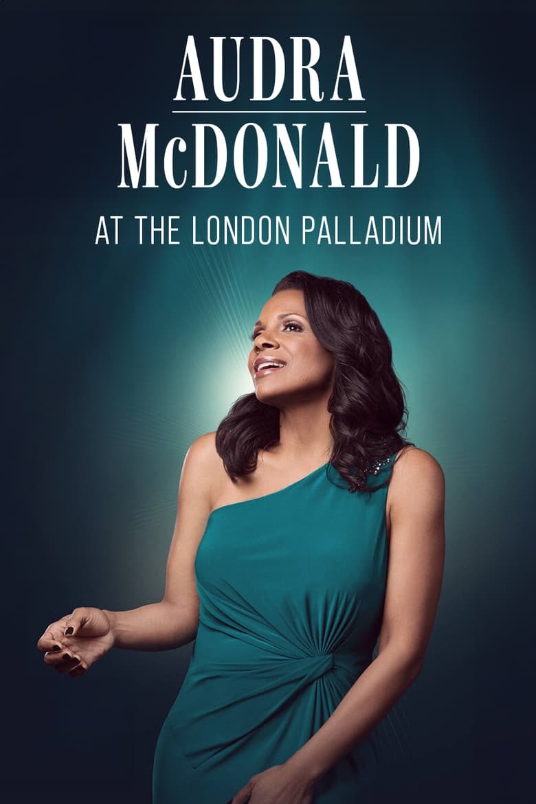 Poster of Audra McDonald at the London Palladium