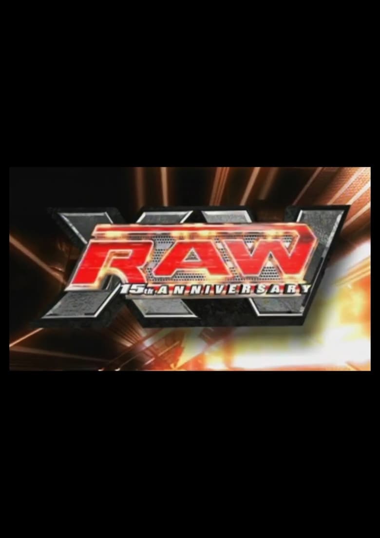 Poster of WWE RAW 15th Anniversary