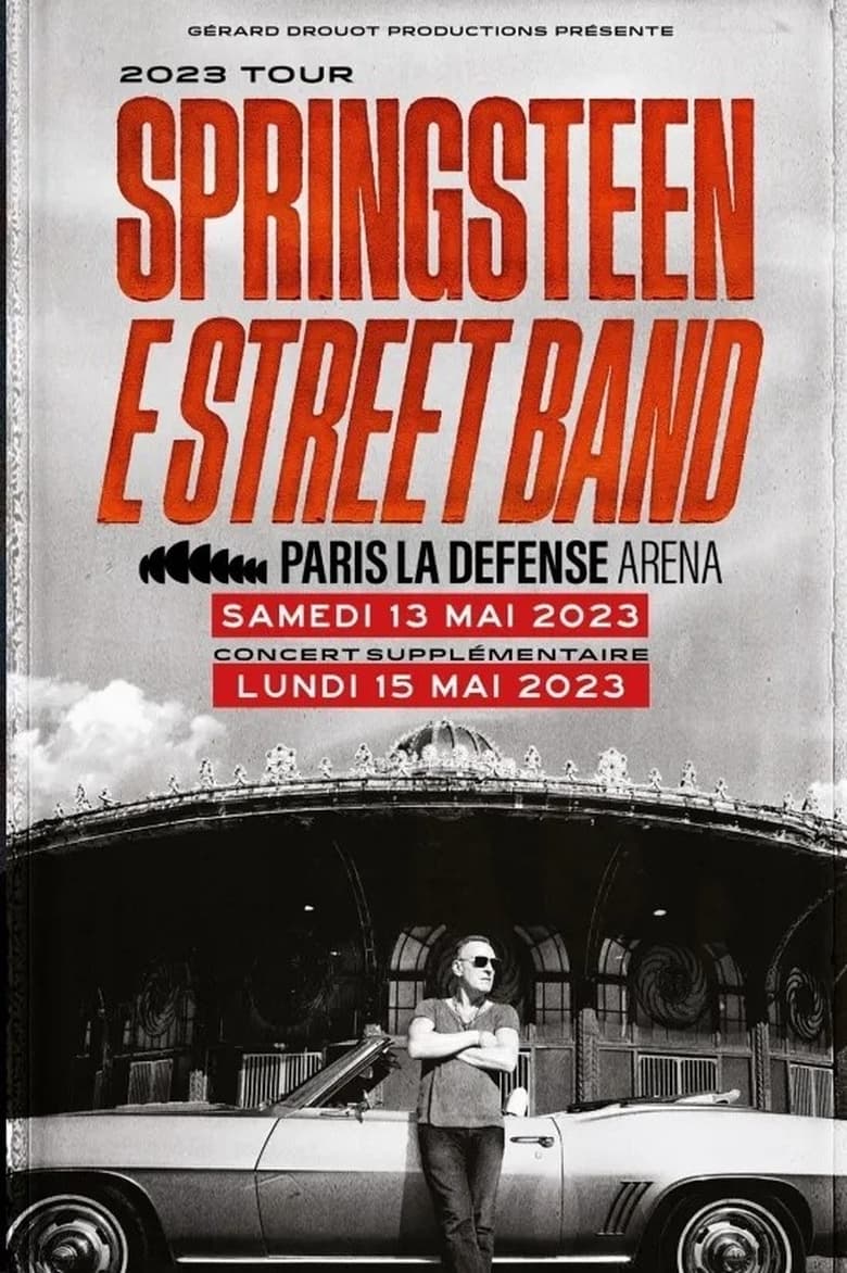 Poster of Bruce Springsteen Concert 2023