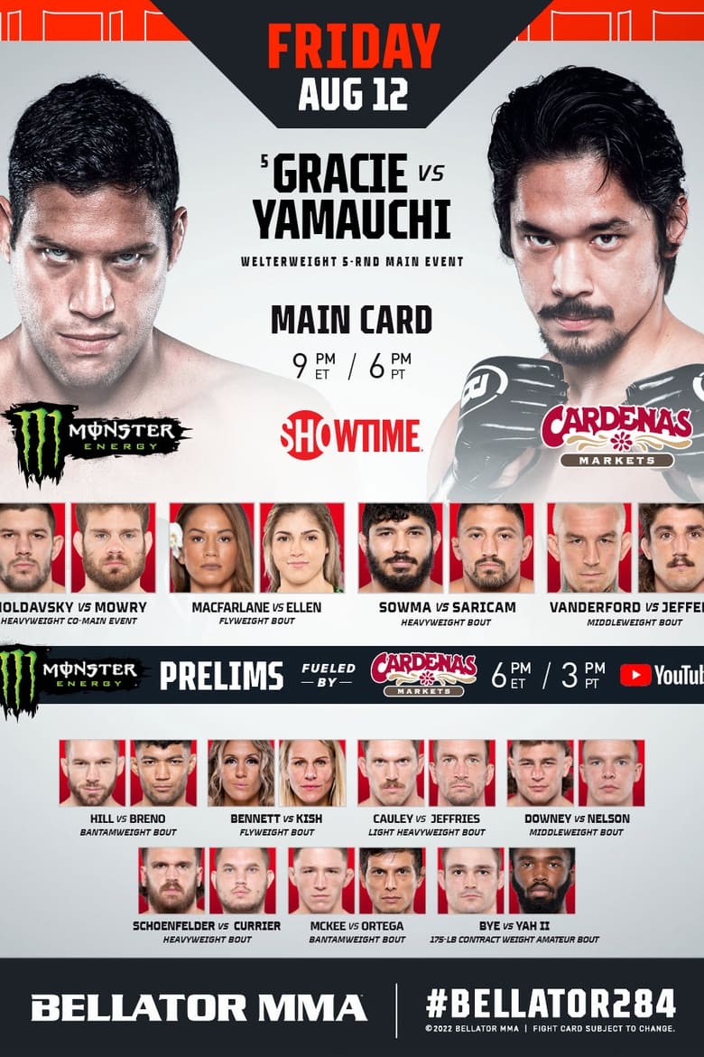 Poster of Bellator 284: Gracie vs. Yamauchi