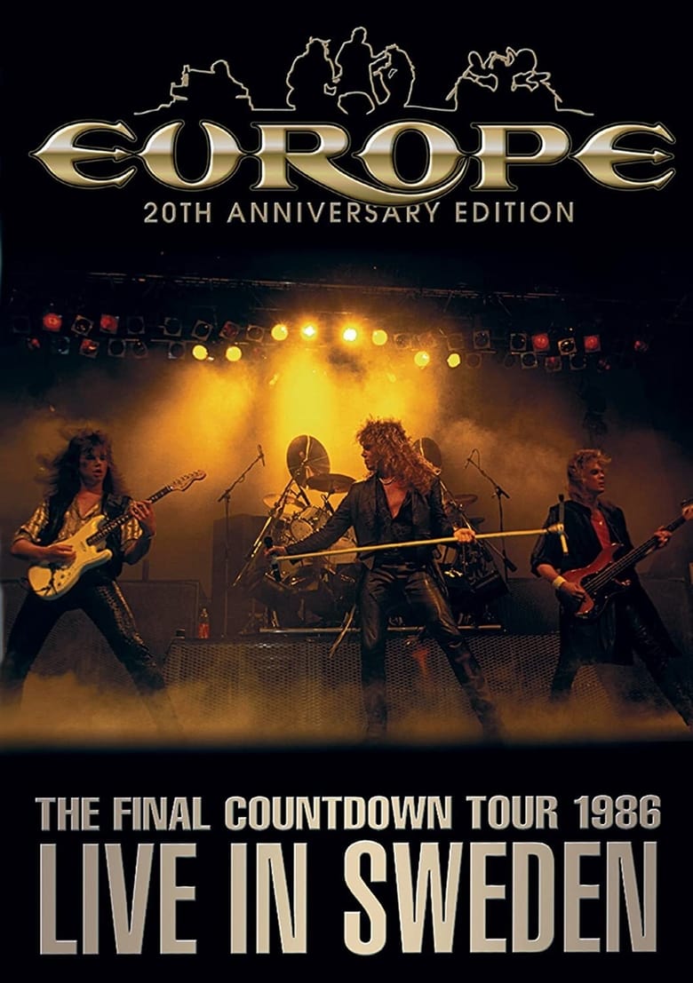 Poster of Europe: The Final Countdown Tour 1986: Live in Sweden – 20th Anniversary Edition