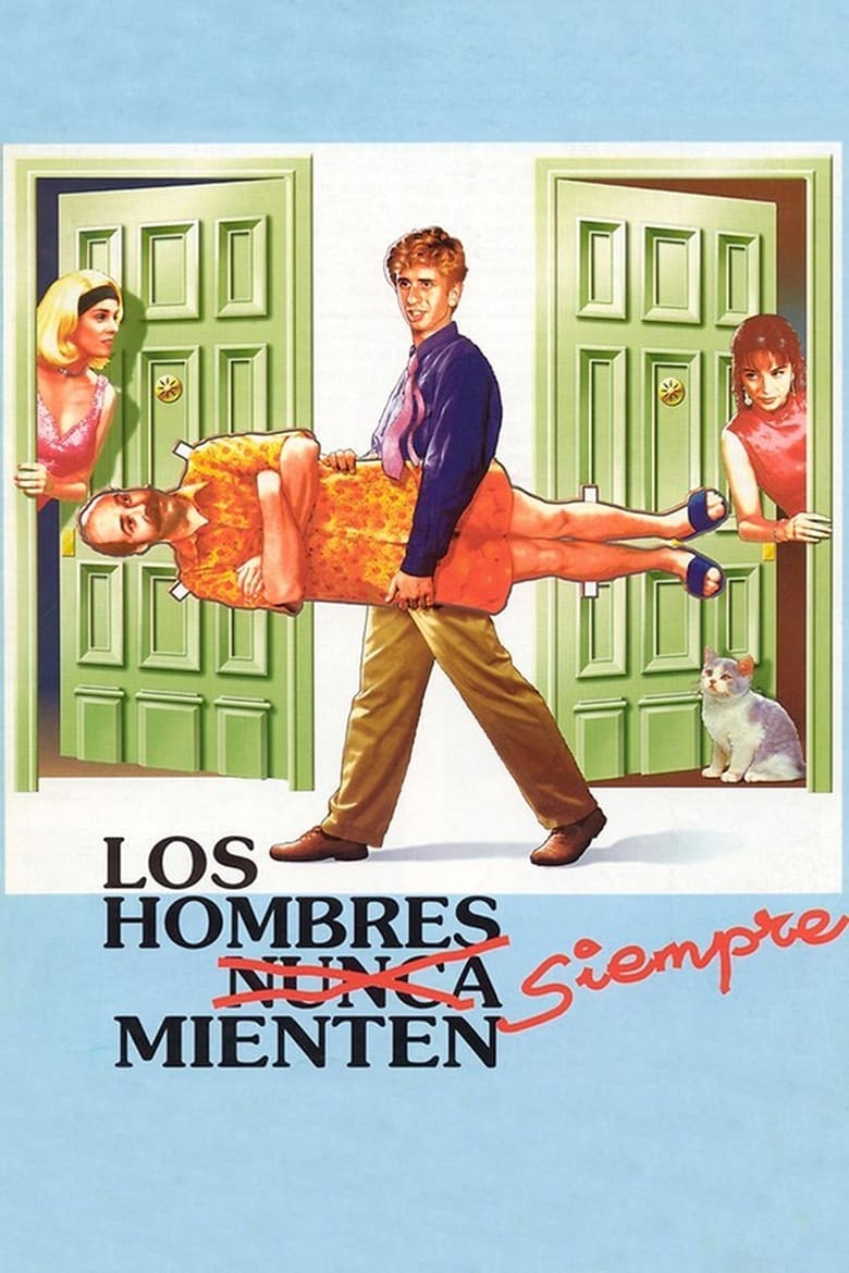 Poster of Los hombres siempre mienten