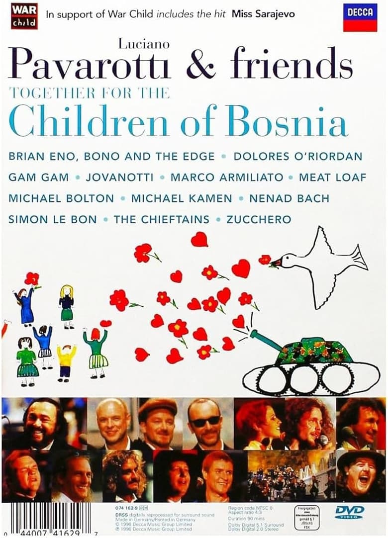 Poster of Pavarotti & Friends 3 - Together for the Children of Bosnia