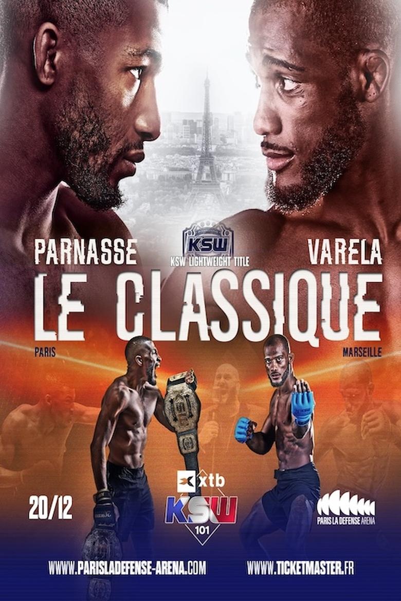 Poster of KSW 101: Le Classique - Parnasse vs. Varela