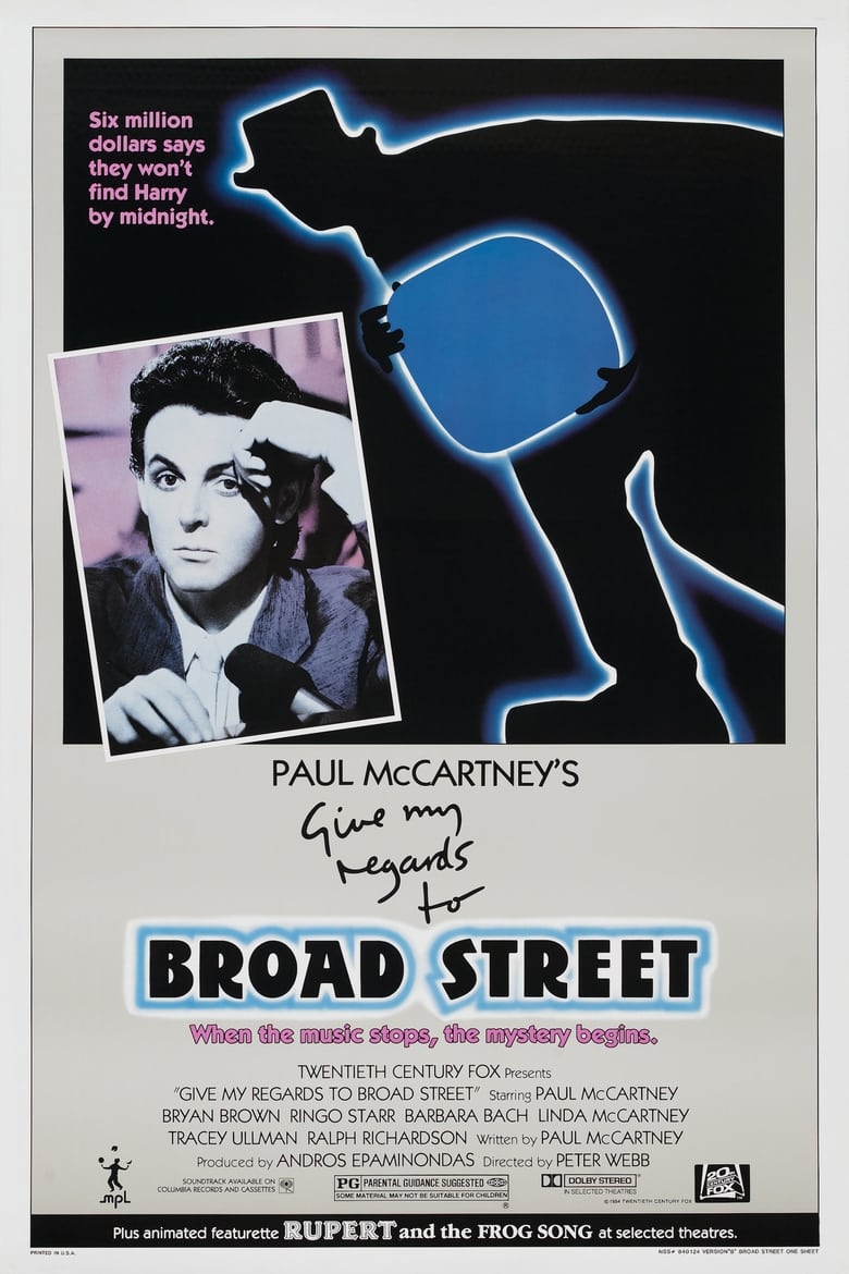 Poster of Give My Regards to Broad Street