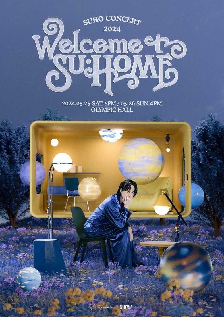 Poster of Suho Concert 2024 'Welcome to SU:HOME'