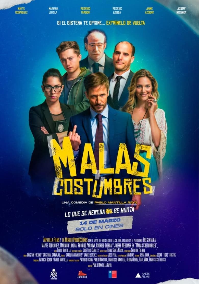 Poster of Malas Costumbres